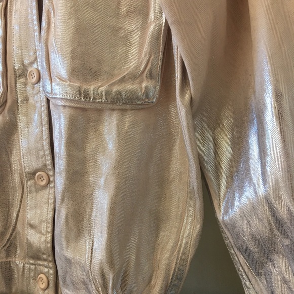 Blush Metallic Jacket - Picture 2 of 4